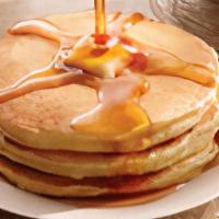 Original Hotcakes · our special recipe vanilla hotcakes served with butter and syrup.
