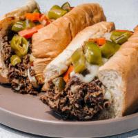 Jerk Italian Beef · Served with giardiniera on the side. Contains gluten, dairy, soy, fish, and nightshades. We ...