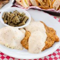 Chicken Fried Steak · Poultry. cooked in oil. cooked in oil.