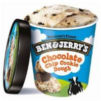 Ben & Jerry'S Chocolate Chip Cookie Dough (1 Pint) · Big delicious chunks of chocolate chip cookie dough surrounded by creamy vanilla ice cream. ...