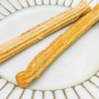 Churros · Filling can vary (strawberry or caramel)