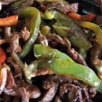 Fajitas De Res · Steak fajitas.