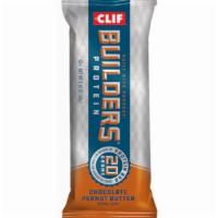 Cliff Builders Bar - Chocolate Peanut Butter  · A protein-powerful way to work chocolate flavor and peanut butter into your recovery regimen.