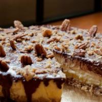 Pecan Pleasure · This is a turtle-inspired cheesecake - only better!  There's something special about the fla...
