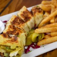 Arabic Chicken Shawarma Plate  · Thinly sliced cuts of chicken with a blend of warm and earthly middle eastern spices with ho...