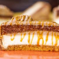Sweet Potato Maple Cheesecake · Cinnamon cheesecake baked on a buttery graham cracker crust, topped with moist sweet potato ...