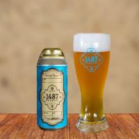 Hefeweizen 16Oz · Banana, bubblegum and a hint of clove shine through in this traditional German wheat ale. 5....