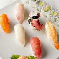 Sushi Set · 6 pieces of chef’s choice nigiri with California maki.