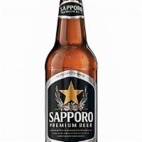 Sapporo Premium Japanese Beer (20.3 Oz) · ABV 4.9%