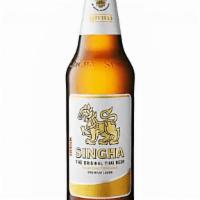 Singha Premium Thai Beer (11.2Oz) · ABV 5.0%