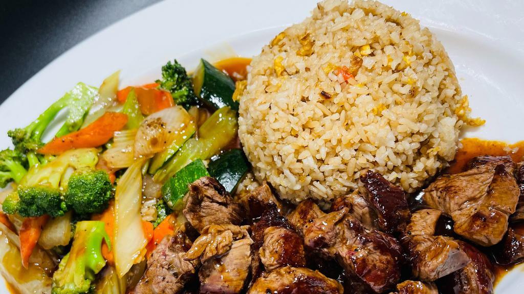 Filet Mignon Teriyaki · Choice of meat preparation.