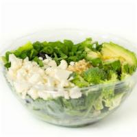 Pacific · Ancient Grains (quinoa, buckwheat, long grain black wild rice) topped with baby spinach, bla...