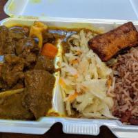 Curry Goat* Bone-In · Seasoned and marinated with Dada's special blend of spices, then stewed until flavor-filled ...