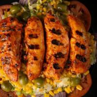 Chicken Salad · Peri peri chicken with our Vasconic house salad.