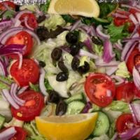 House Special Salad · Fresh mixed greens, mandarin orange slices, cucumber, tomato, walnut, apple, dried cranberri...