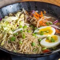 Ramen · Vegetarian, chef's choice. House-made vegetable stock with fresh noodles & traditional accom...