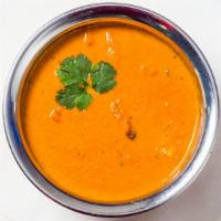 Chicken Tikka Masala · Baked chicken cooked with tomato and creamy sauce.