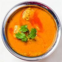 Chicken Curry · Boneless chicken with curry sauce.