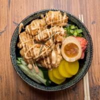 Chicken Karaage · Tenka Ramen favorite: Japanese deep-fried marinated chicken with mayo.