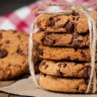 Giant Chocolate Chip Cookie · Enormous, freshly baked cookie loaded with chocolate chunks. Great for sharing!