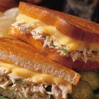 Tuna Melt · Tuna salad made with albacore tuna on buttered, toasted rye bread with American cheese and t...