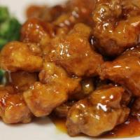  General Tso'S Chicken · Served 7-8 people. Hot and spicy. Spicy.