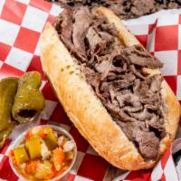 Italian Beef · Served on 8