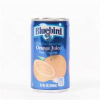 Bluebird Orange Juice 100% · Bluebird Orange Juice 100% 5.5 oz