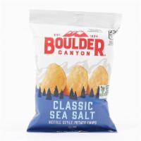Boulder Canyon Potato Chips Sea Salt · Boulder Canyon Potato Chips Sea Salt 1.5 oz