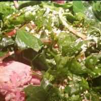 Ms Lily Mixed Collards Greens · Collards, mixed with hickory smoked turkey topping. CITRUS FLAVOR