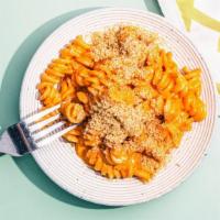 Pimento Mac N' Cheese By Honey Butter Fried Chicken All Day · By Honey Butter Fried Chicken All Day. Rotini Pasta with Wisconsin cheddar sauce and breadcr...