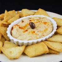 Homemade Hummus · served with fresh pita