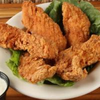 Chicken Tenders · All-white meat chicken, lightly breaded & deep-fried to perfection. Very tasty! With your ch...