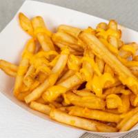 Cheese Fries (Regular) · Melted cheese over seasoned fries.