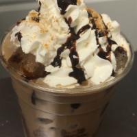 Mocha · Freshly-brewed Latte with Mocha Sauce
(Specify hot or iced in special Instructions!)