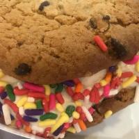 Chocolate Chip Cookie Ice Cream Sandwich · A scoop of your choice of ice cream (specify in special instructions) sandwiched between two...