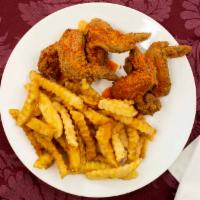 Wings With Fries (6) · 
