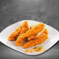 Holy Fingers (7 Pcs) · classic chicken tenders breaded and fried till golden and crisp.