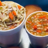 Homemade Soup Available After 11 A.M.  · !!ONLY AVAILABLE AFTER 11AM!!
Sunday 1.Cream of Chicken Rice, 2. Beef Vegetable
Monday 1. Ch...