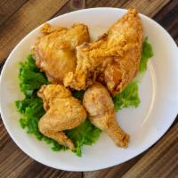 Zebb'S Fried Chicken · Half gerber’s amish farms chicken broasted so the juices seal in, guaranteeing you the most ...