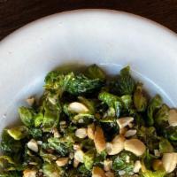 Vietnamese Brussel Sprouts · Chili Lime Sauce, Cashews