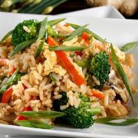 Vegetable Fried Rice · Mixed vegetables with egg