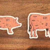 Nope Stickers · Select from Nope Cow and Nope Pig