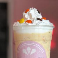 Shake · Our shakes are prepared using a combo of a scoop of cookie dough and 3 scoops of ice cream! ...