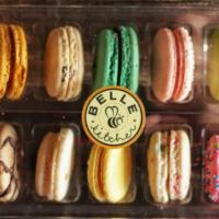 1 Dozen Macarons With Gift Box & Bow · Happy to include a note! Hand selected, fresh authentic French macarons in a beautiful box w...