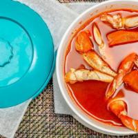 Caldo De Pata De Jaiba (Crab Leg Soup) · 
