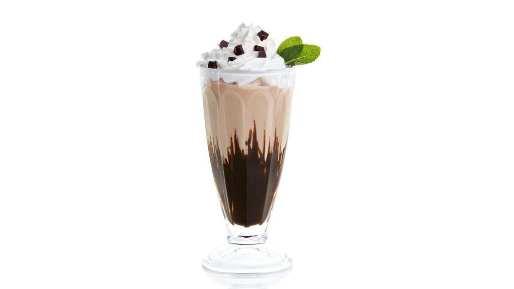 Chocolate Chunks Frappuccino · Rich frappuccino filled with chocolate chunks.