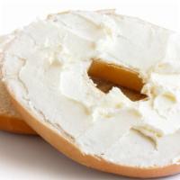 Bagel With Cream Cheese · Classic bagel with cream cheese.