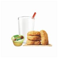 King Jr Meal - 6 Pc Nuggets · Made with white meat chicken, our Chicken Nuggets King JrMeal is bite-sized, lightly battere...