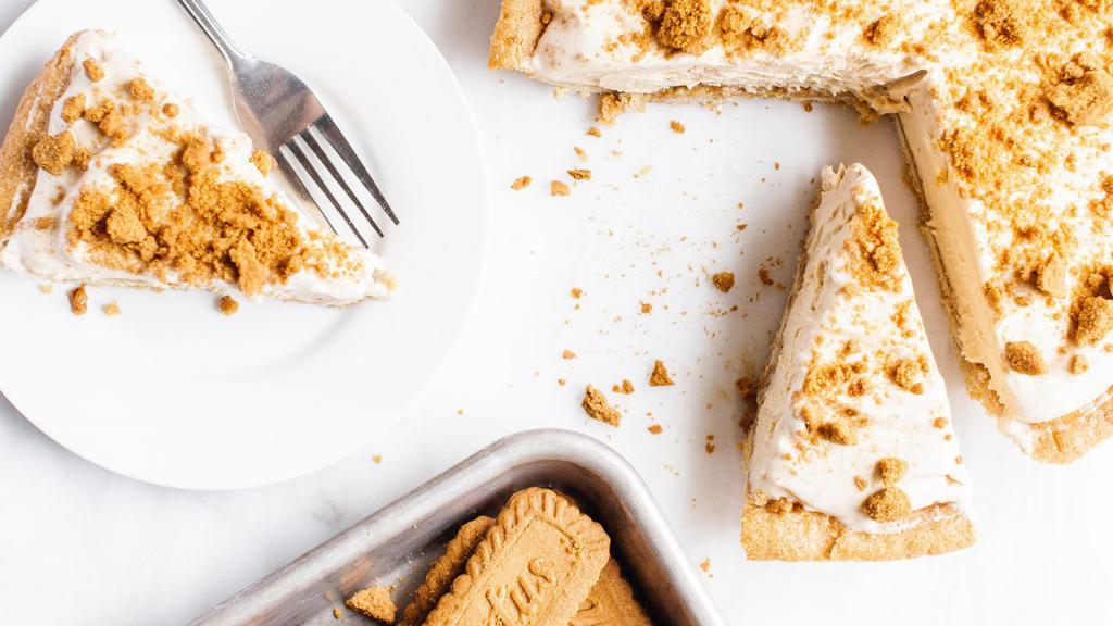 Cookie Butter Nicey Pie · Cookie butter ice cream with a homemade Biscoff cookie crust. Available for pickup and delivery.